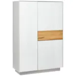 XXXLutz Lauterach - Ihr M&ouml;belhaus bei Bregenz Highboard Triest Triest Wei&szlig;, Eichefarben 101/150/42 cm