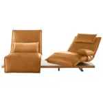 XXXLutz Lauterach - Ihr M&ouml;belhaus bei Bregenz 2-Sitzer-Sofa in Echtleder Currygelb