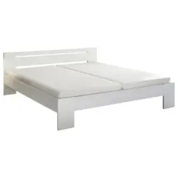 Bett 180/200 cm in Wei&szlig;