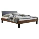 XXXLutz Lauterach - Ihr M&ouml;belhaus bei Bregenz Bett 200/200 cm in Anthrazit, Nussbaumfarben