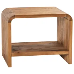 Nachtk&auml;stchen in massiv Wildeiche Wildeiche