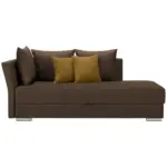 XXXLutz Lauterach - Ihr M&ouml;belhaus bei Bregenz Liege in Webstoff Dunkelbraun