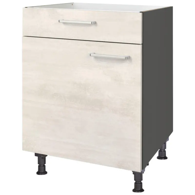 Kochfeldumbauschrank 60/87/56 cm in Wei&szlig;