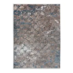 Webteppich 140/200 cm Cornflower Vintage Blau