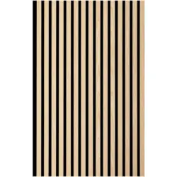 Akustikpaneel Echtholz Eiche natur kompakt 56/120 cm