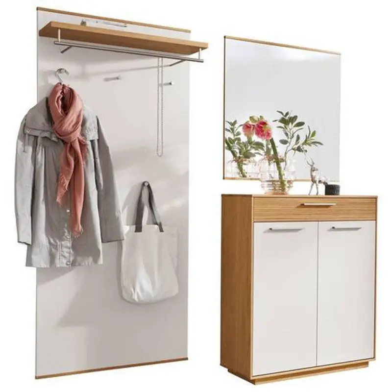 Garderobe 3-teilig in 180/195/37 cm