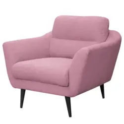 Sessel in Webstoff Rosa