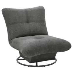 Sessel in Struktur Graphitfarben