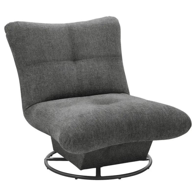 Sessel in Struktur Graphitfarben