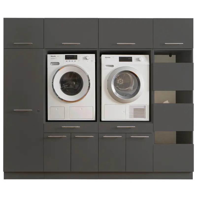 Hauswirtschaftsraum 235/200/67,5 cm in Anthrazit