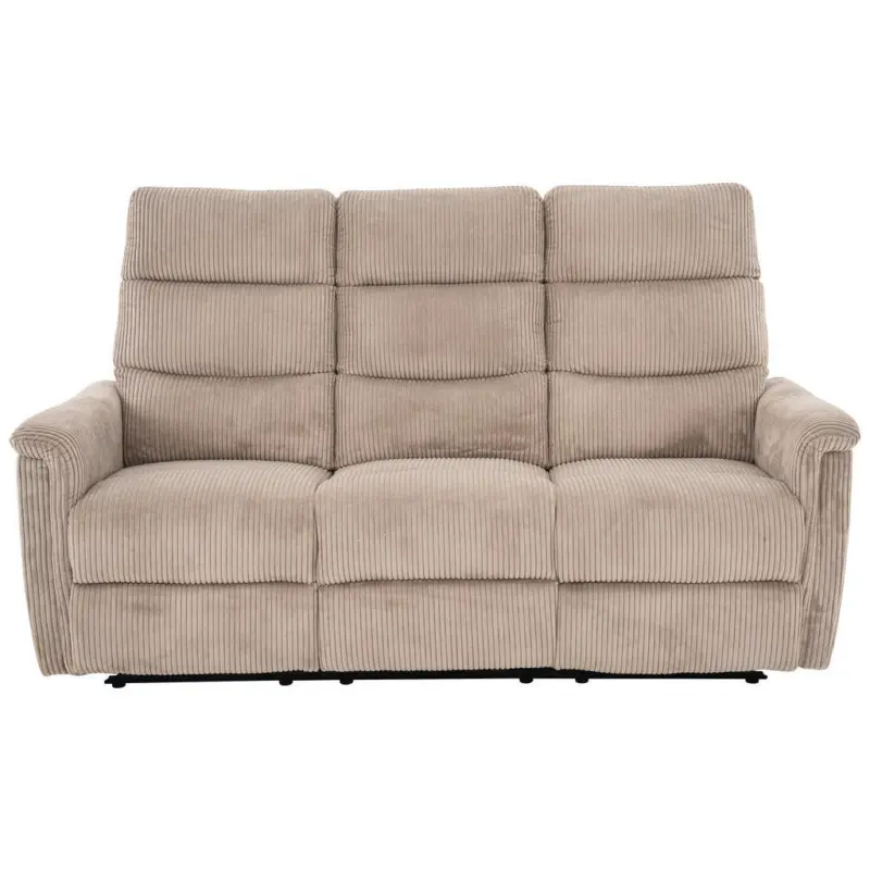 3-Sitzer-Sofa in Cord Hellbraun