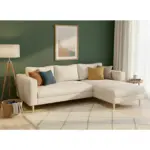 XXXLutz Lauterach - Ihr M&ouml;belhaus bei Bregenz Ecksofa in Struktur Sandfarben 232/161 cm