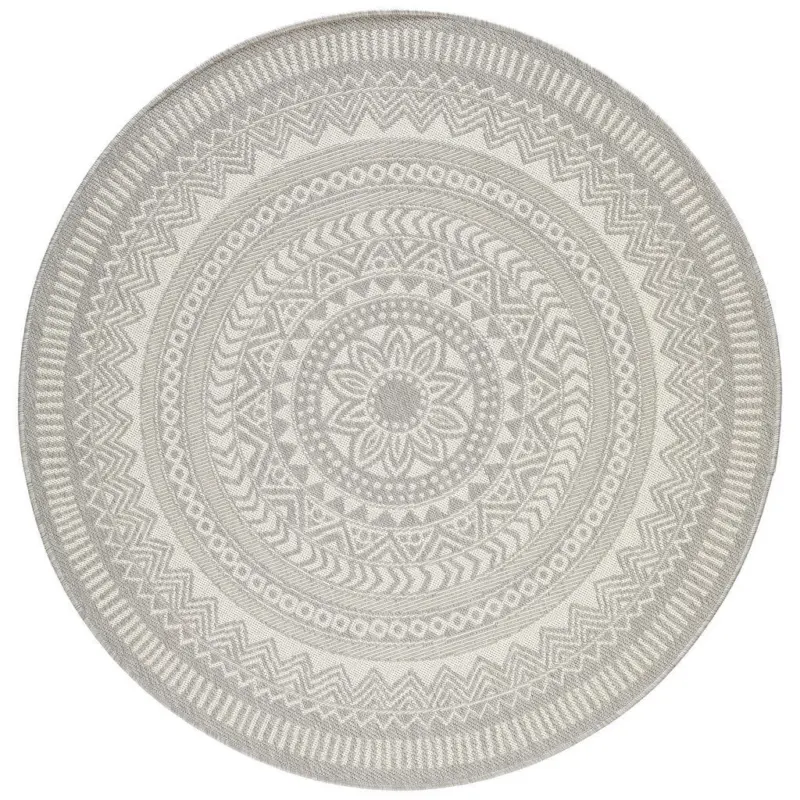 Outdoorteppich 160 cm Skara Grau