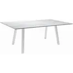 XXXLutz Lauterach - Ihr M&ouml;belhaus bei Bregenz Gartentisch Kunststoff Silberfarben, Hellgrau rechteckig