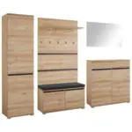 XXXLutz Lauterach - Ihr M&ouml;belhaus bei Bregenz Garderobe 6-teilig in 276/200/40 cm