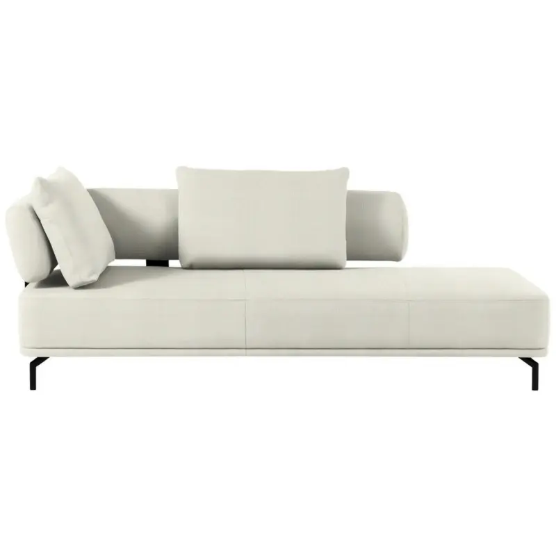 R&eacute;camiere Palio in Flachgewebe Naturfarben