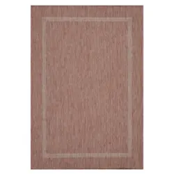 Flachwebeteppich 120/170 cm Relax Rot