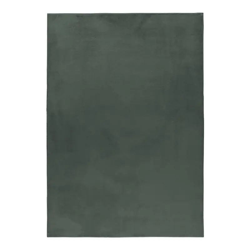 Hochflorteppich 140/200 cm Pouffy Gr&uuml;n