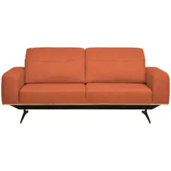 3-Sitzer-Sofa in Struktur Orange
