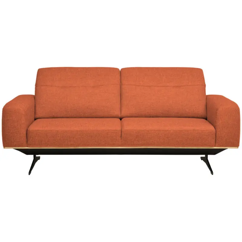 3-Sitzer-Sofa in Struktur Orange