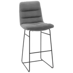 Barhocker in Dunkelgrau