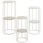 XXXLutz Lauterach - Ihr M&ouml;belhaus bei Bregenz Beistelltischset in Metall 21-28/21-28/45-70 cm