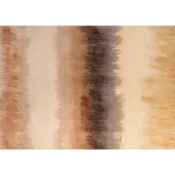 Flachwebeteppich 170/240 cm Bronze Bands Braun