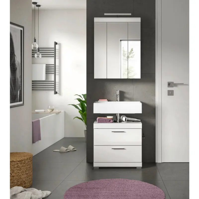 Badezimmer 2-teilig in 60 cm