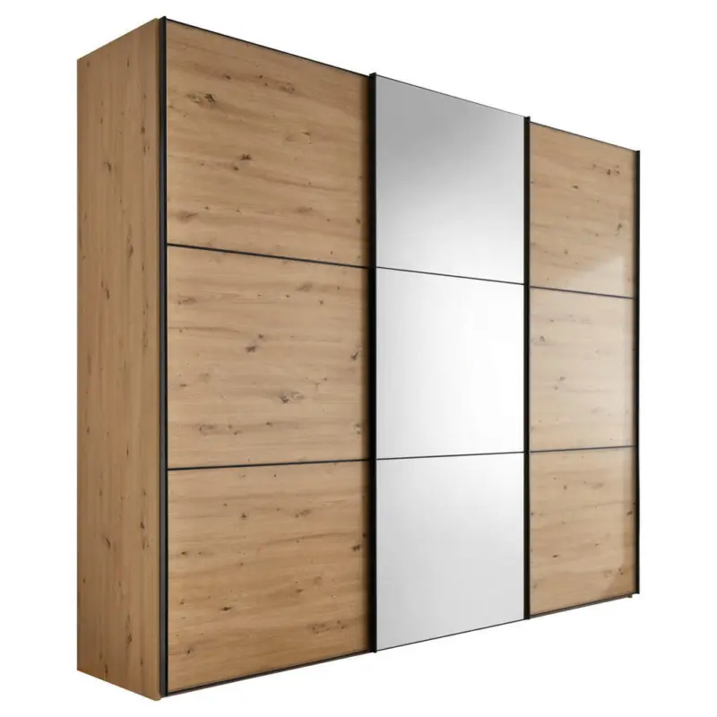 Schwebet&uuml;renschrank in Eiche Artisan