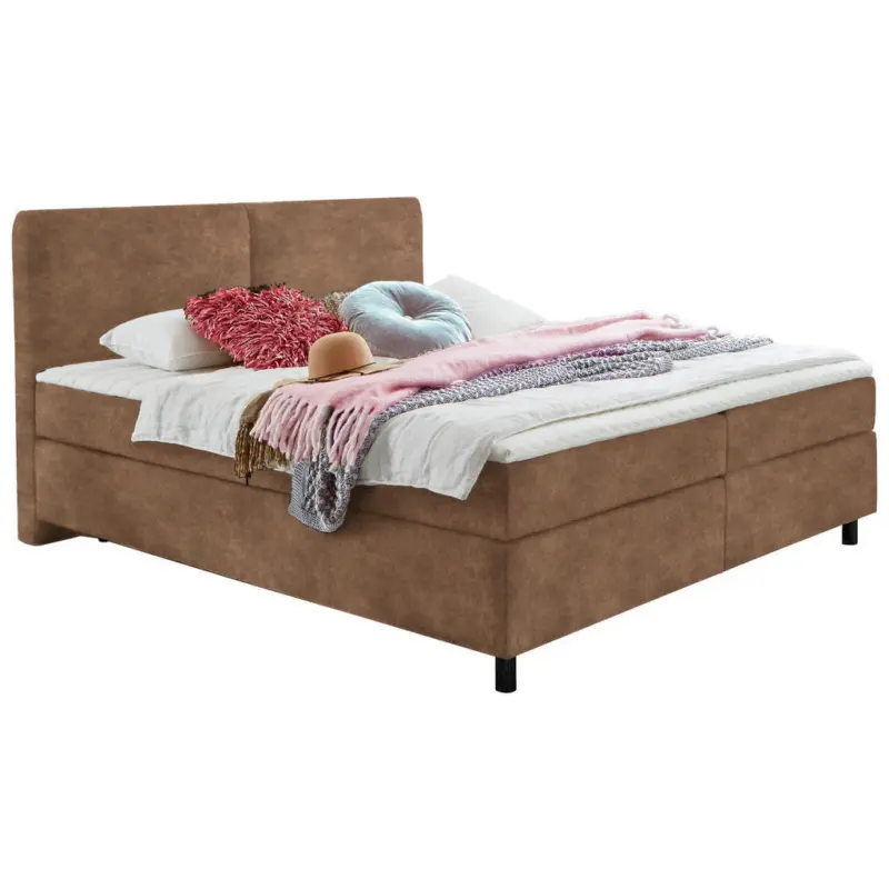 Boxspringbett 160/200 cm in Braun