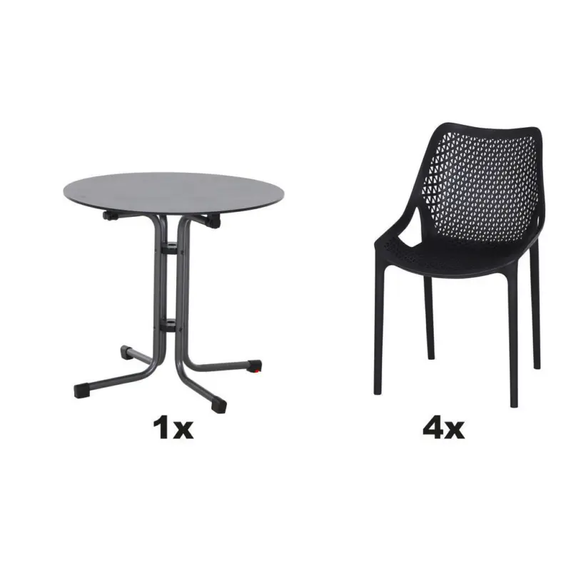 Gartengarnitur 5-teilig