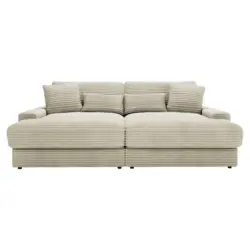 Bigsofa in Cord Creme