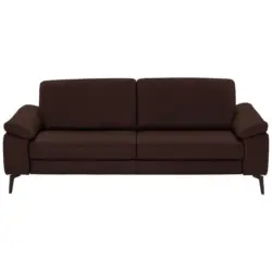 3-Sitzer-Sofa in Echtleder Braun