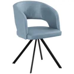 Armlehnstuhl Stoffauswahl, Typenauswahl, inklusive Armlehnen Mikrofaser, Lederlook (vegan)