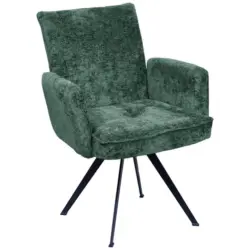 Armlehnstuhl Stoffauswahl, automatische R&uuml;ckholfunktion, Sitzfl&auml;che 320&deg; drehbar Teddystoff