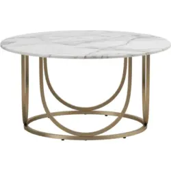 Couchtisch in Metall, Holzwerkstoff 79/79/40 cm