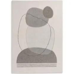 Webteppich 80/150 cm Amaze Sandfarben