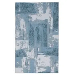 Flachwebeteppich 90/160 cm Diana Nora T&uuml;rkis