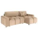 XXXLutz Lauterach - Ihr M&ouml;belhaus bei Bregenz Ecksofa Luki in Mikrofaser Beige