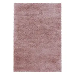 Hochflorteppich 280/370 cm Fluffy 3500 Rosa Rosa