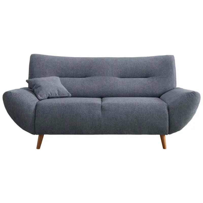 2-Sitzer-Sofa in Chenille Hellblau