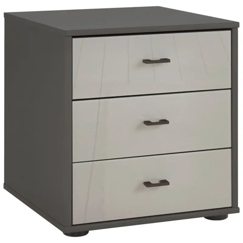 Nachtk&auml;stchen 60/64/43 cm in Grau