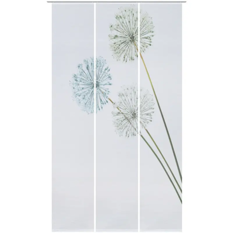 Fl&auml;chenvorhang in Gr&uuml;n halbtransparent