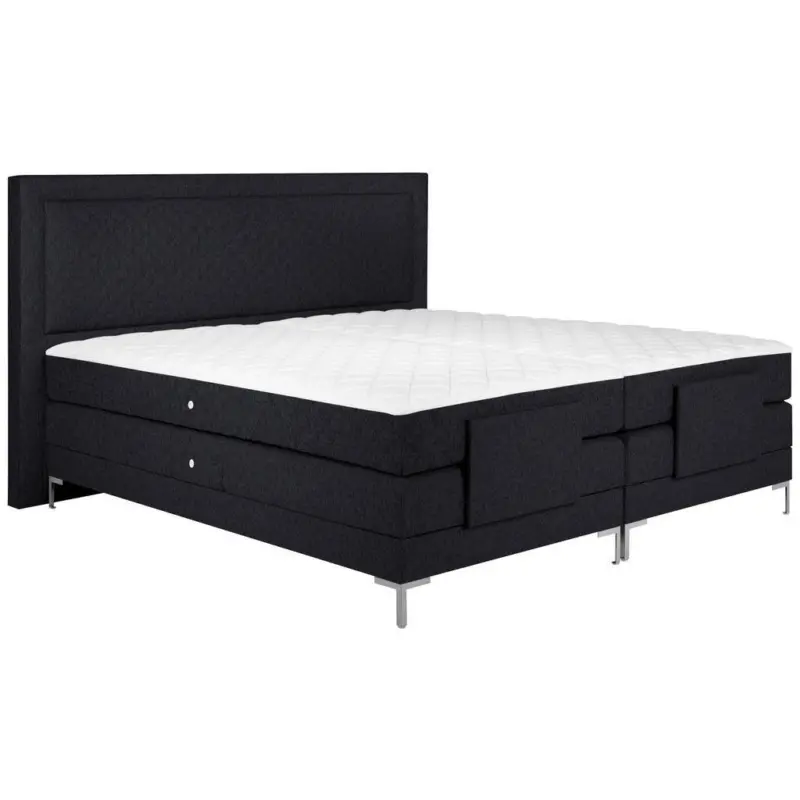 Boxspringbett 180/200 cm in Anthrazit