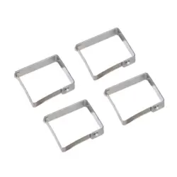 Tischtuchbeschwerer Metall Silberfarben