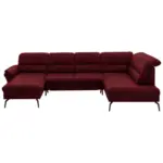 XXXLutz Lauterach - Ihr M&ouml;belhaus bei Bregenz Wohnlandschaft in Echtleder Rot