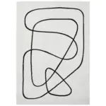 XXXLutz Lauterach - Ihr M&ouml;belhaus bei Bregenz Webteppich 133/200 cm Artist Schwarz, Wei&szlig;