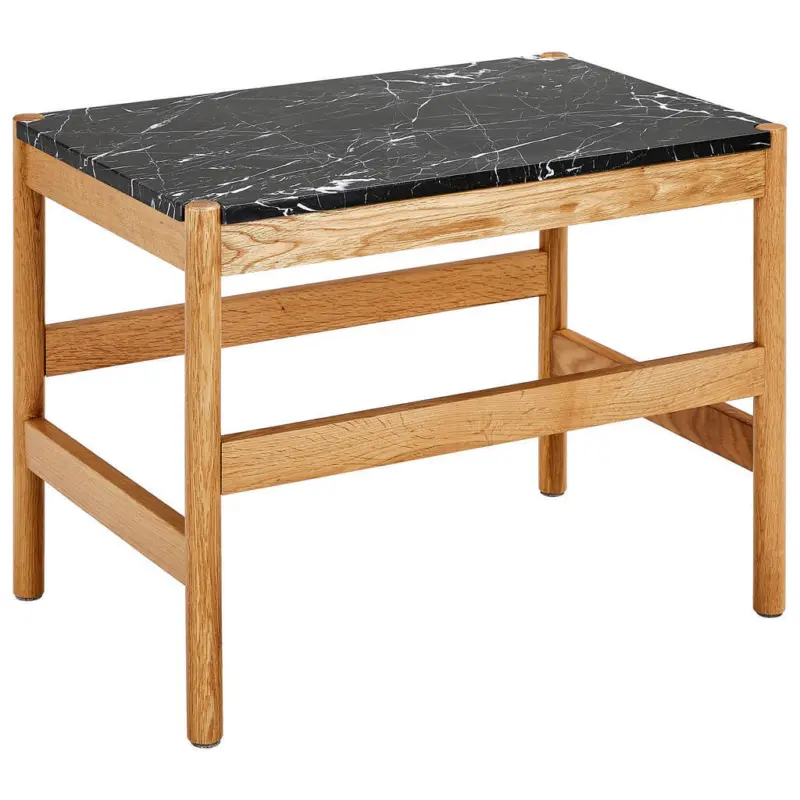 Couchtisch in Holz, Stein