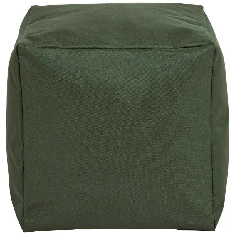 Hocker in Textil Gr&uuml;n