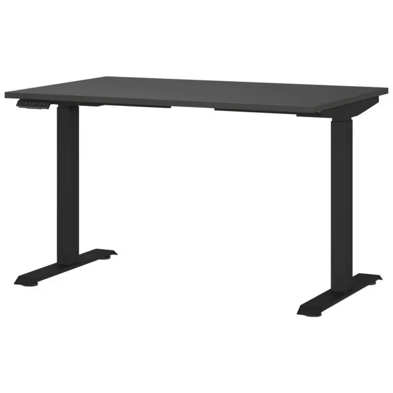 Schreibtisch h&ouml;henverstellbar, in verschiedenen Holz-Dekoren erh&auml;ltlich